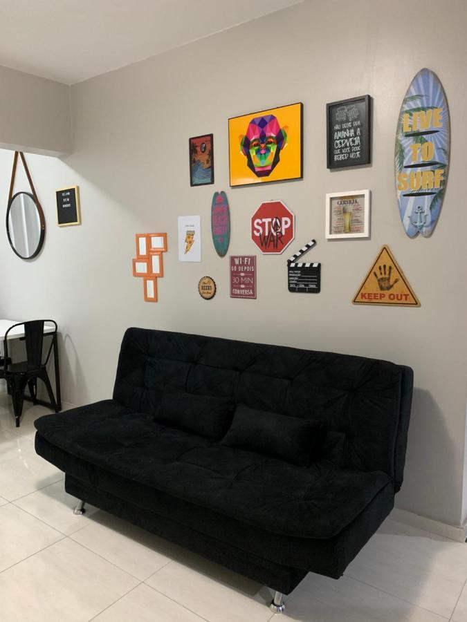 Apartamento Pe Na Areia - Santos Kültér fotó