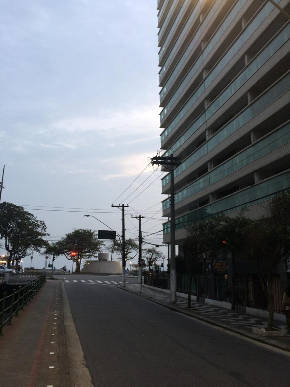 Apartamento Pe Na Areia - Santos Kültér fotó